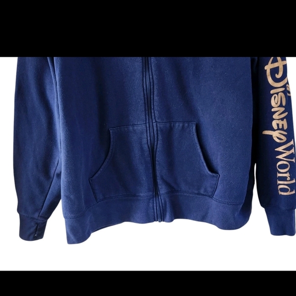 Walt Disney World 50th Anniversary Zip Up Hoodie Mickey Mouse & Friends 1X - Picture 5 of 10
